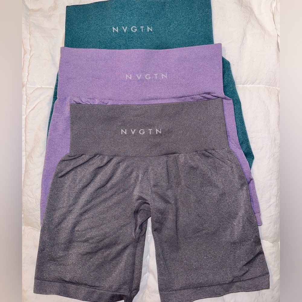 NVGTN PRO SHORTS LOT OF 3- ALL XS
